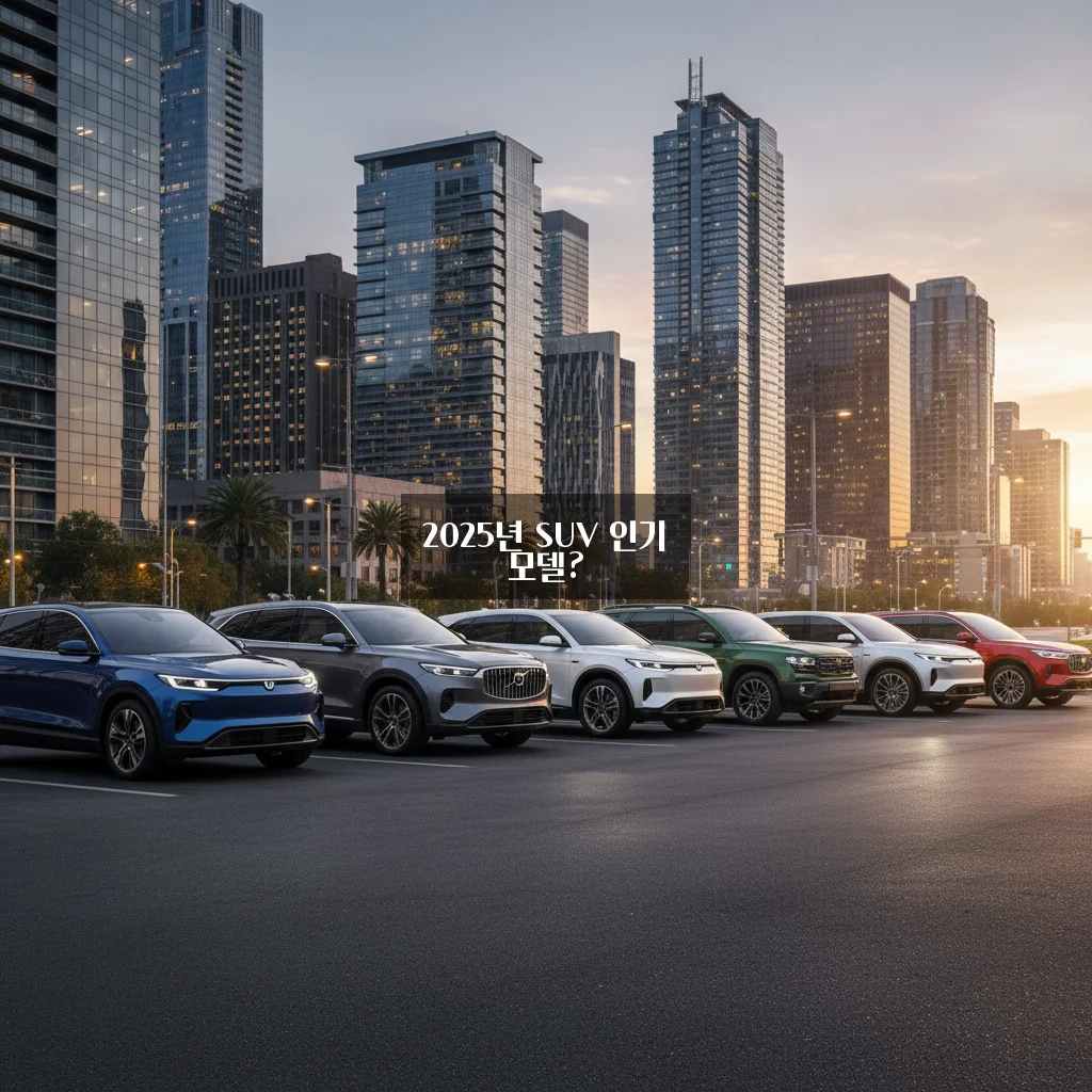 2025 suv 판매순위 관련 이미지 1