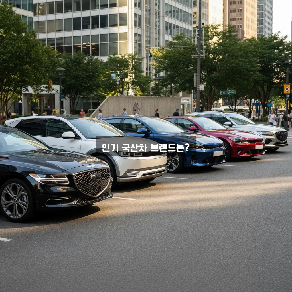 국산 자동차 판매순위 관련 이미지 2