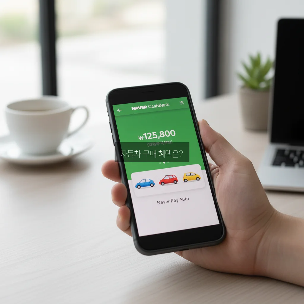 네이버 자동차 캐시백 관련 이미지 1