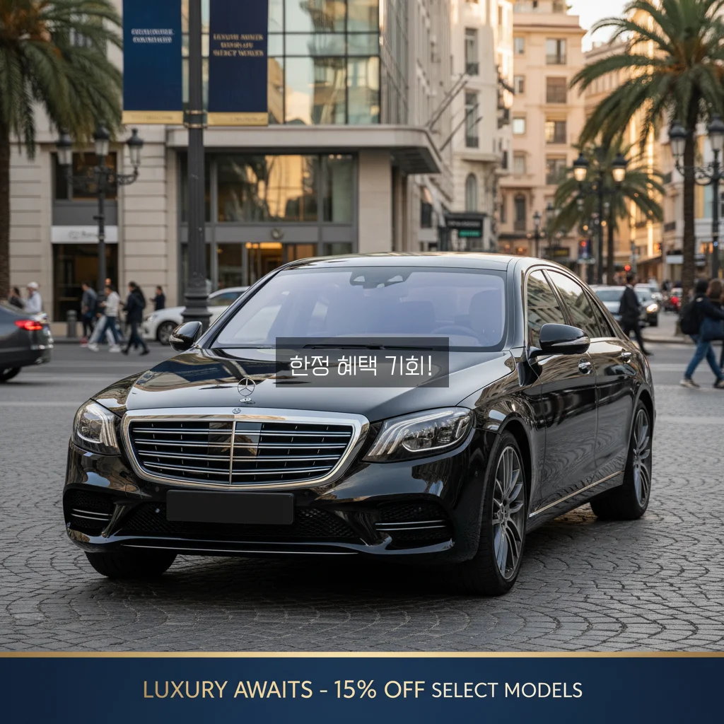벤츠 할인 프로모션 관련 이미지 1