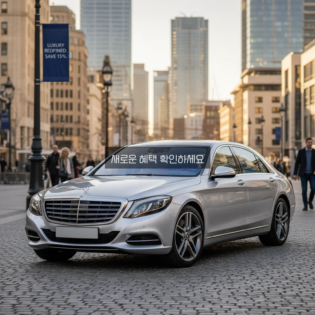 벤츠 할인 프로모션 관련 이미지 2