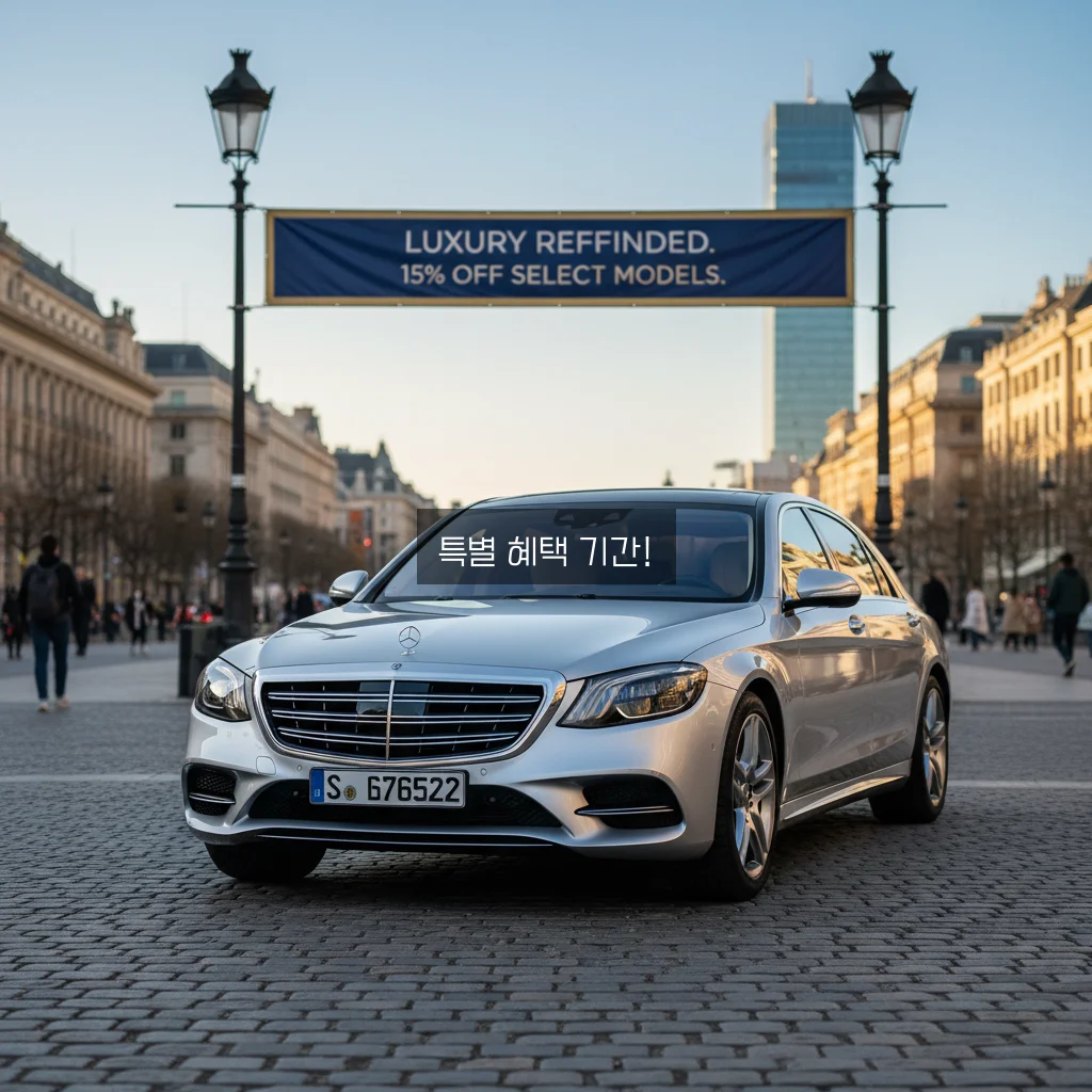 벤츠 할인 프로모션 관련 이미지 3