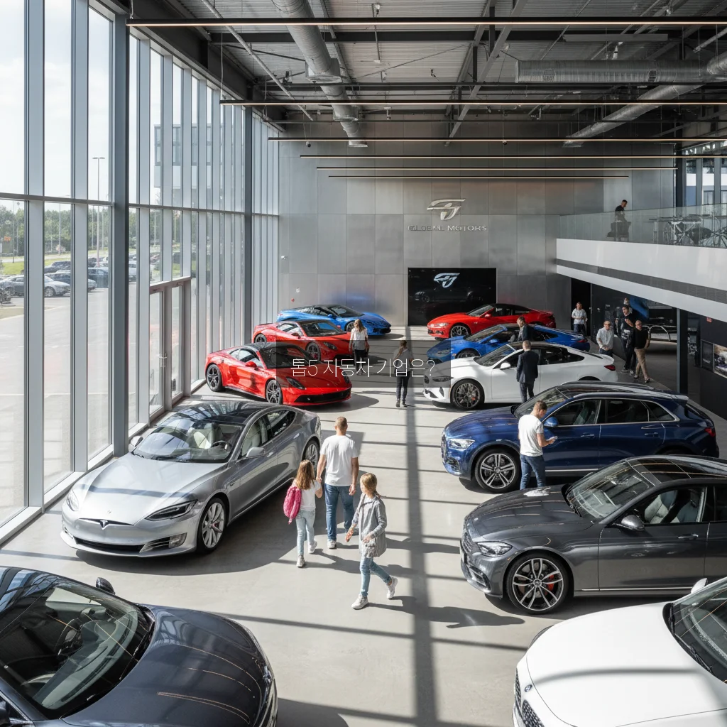 세계 자동차 회사 판매 순위 관련 이미지 1