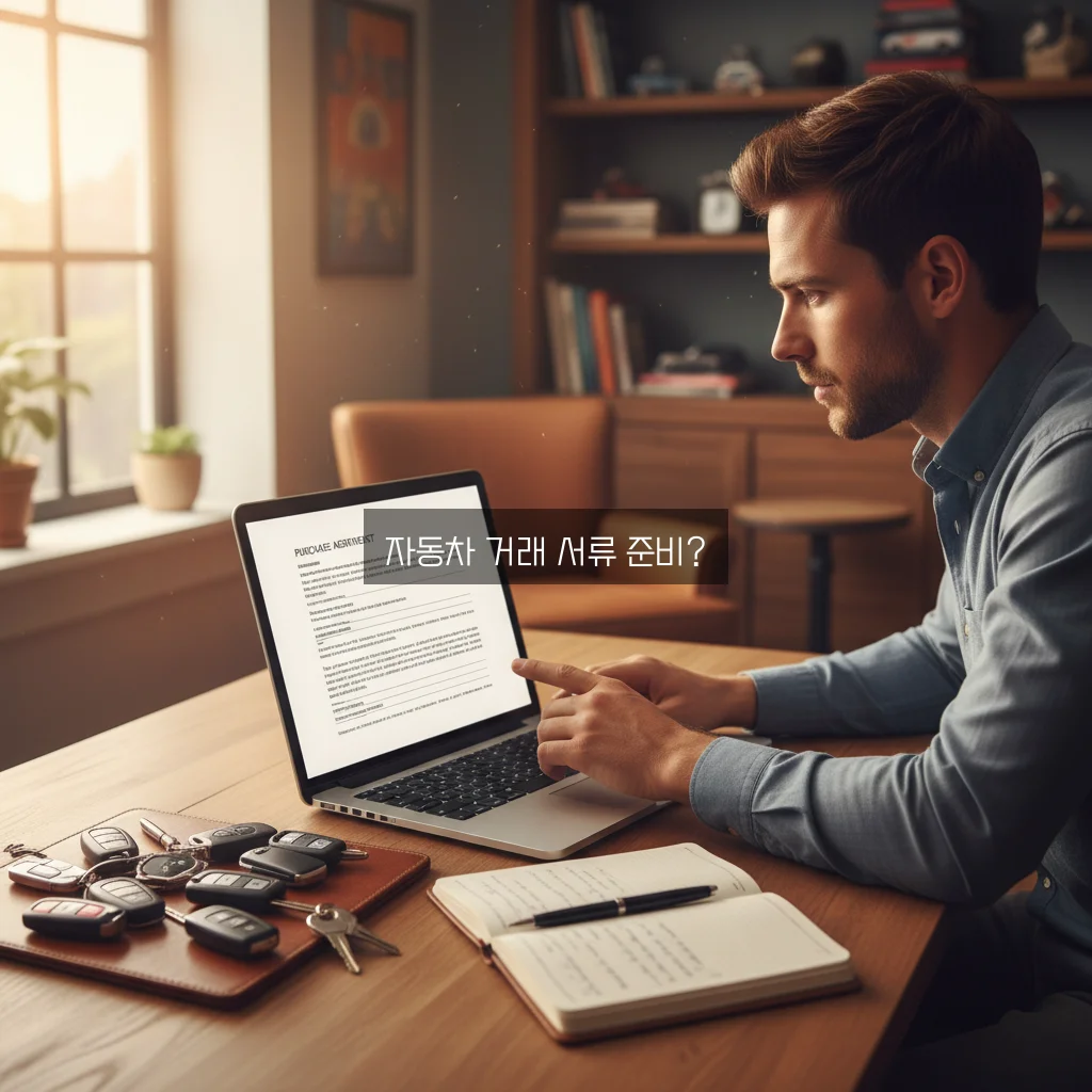 자동차 매매계약서 다운로드 관련 이미지 1