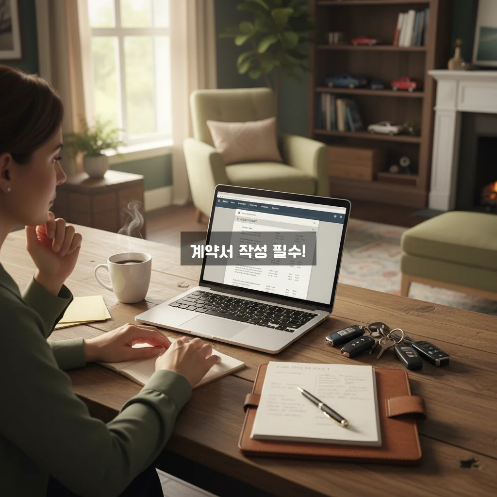 자동차 매매계약서 다운로드 관련 이미지 2