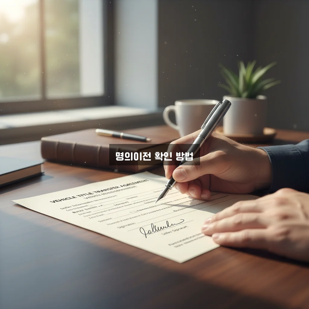 자동차 명의이전 확인 관련 이미지 2