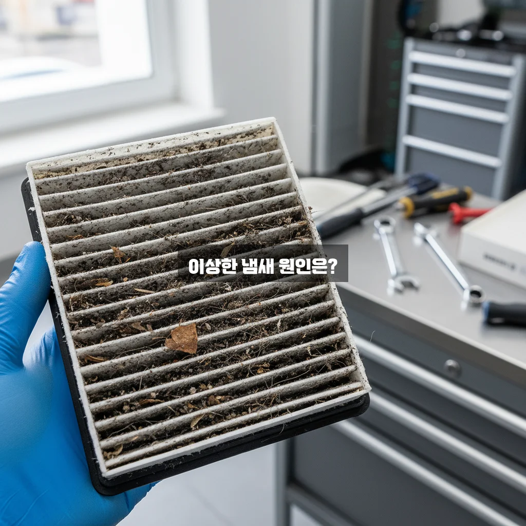 자동차 에어컨 필터 냄새 관련 이미지 1