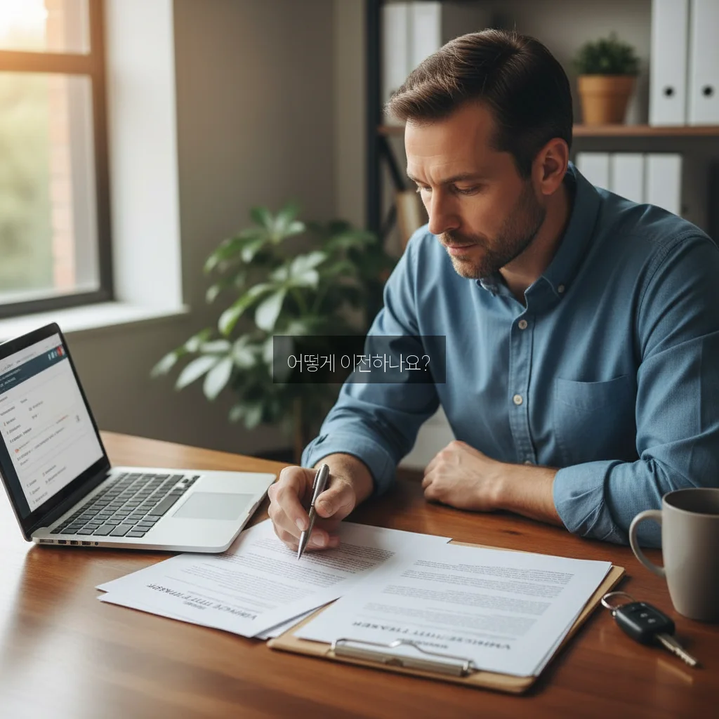 자동차 증여 명의이전 관련 이미지 1