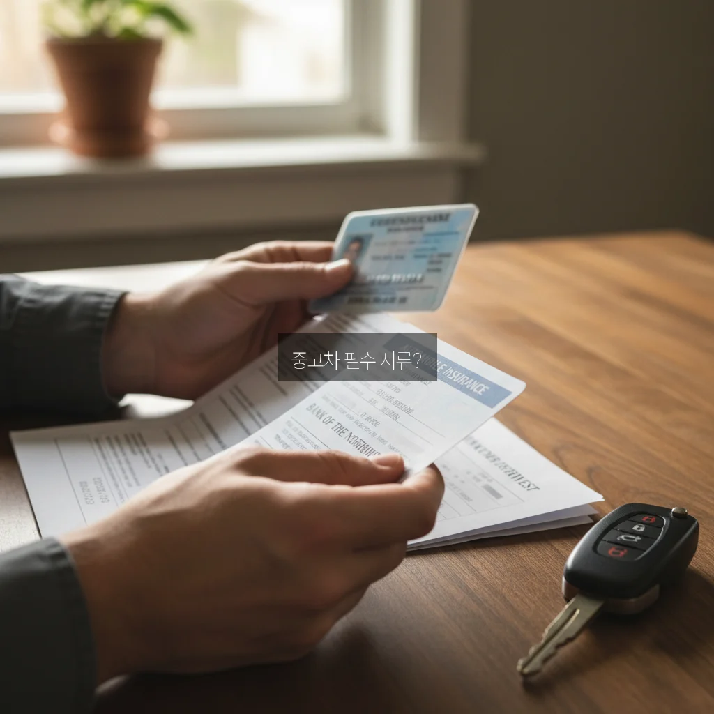 중고차 살때 필요서류 관련 이미지 3