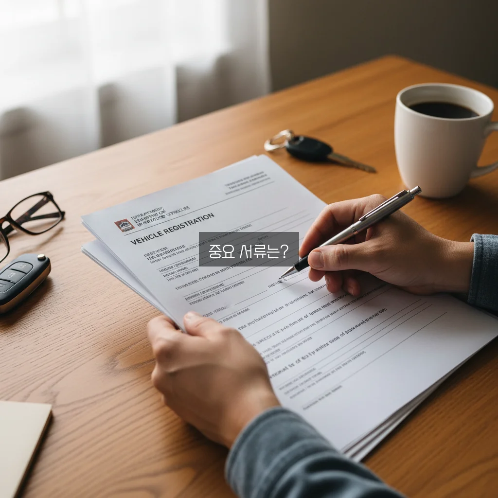 차량 명의이전 서류 관련 이미지 2